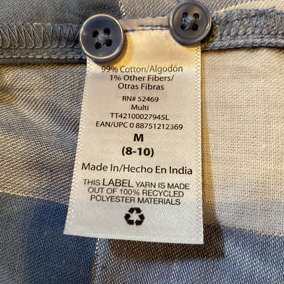 NWT Time and Tru Lightweight Flannel - Women’s Sz Medium - Picture 10 of 15